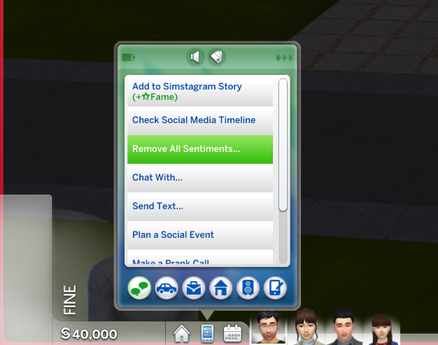 Mod The Sims - Easy Sentiment Cheats v0.8