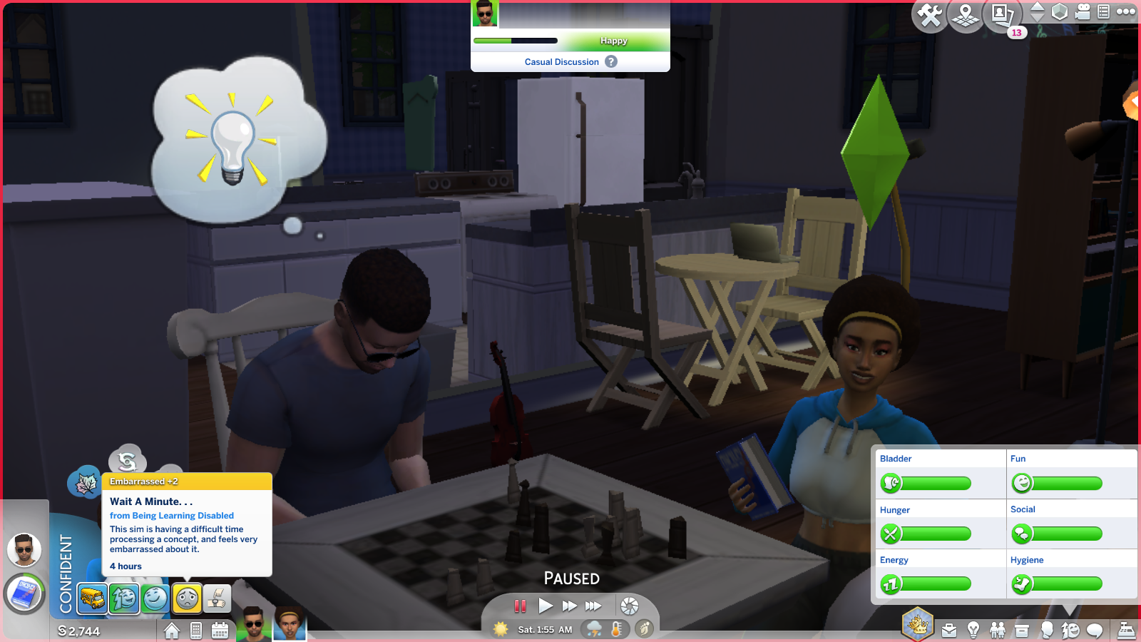 does sims 4 traits mods work