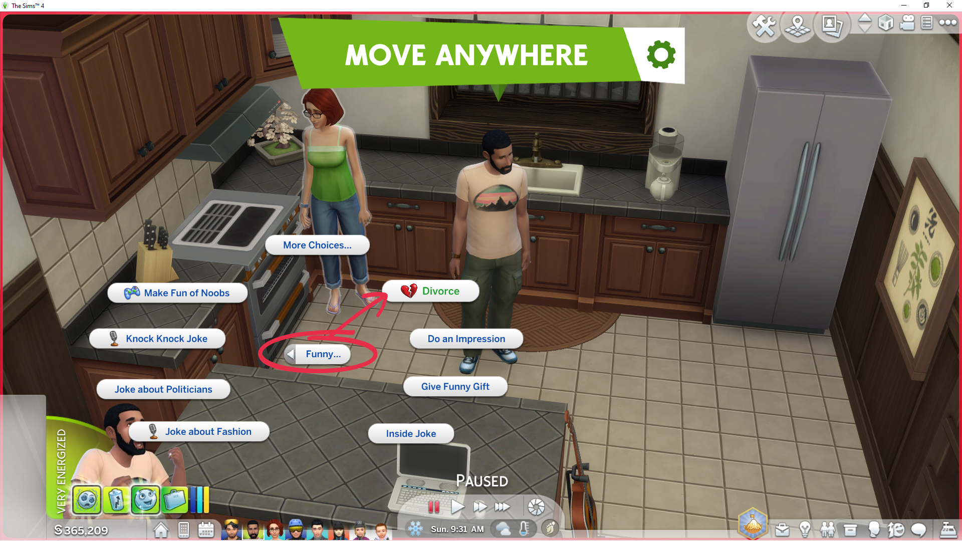 sims 3 how to ask to move in