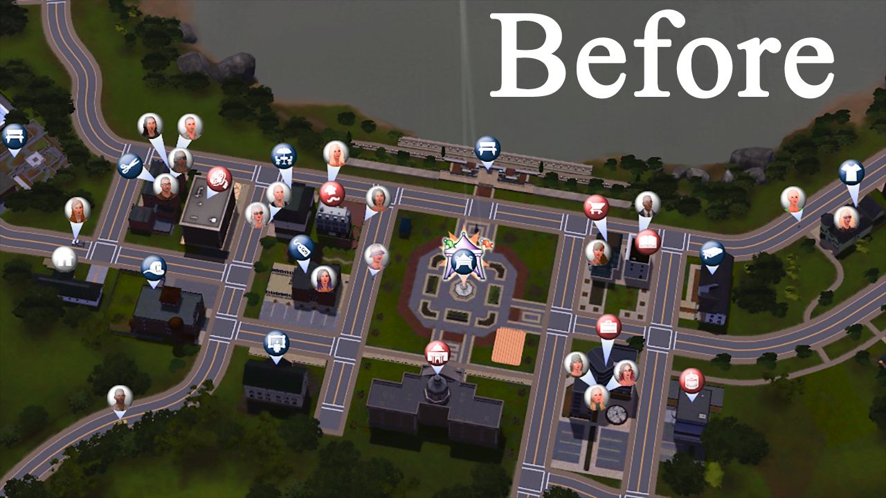 Mod The Sims Modern Map Tags [update 02.01.2025]