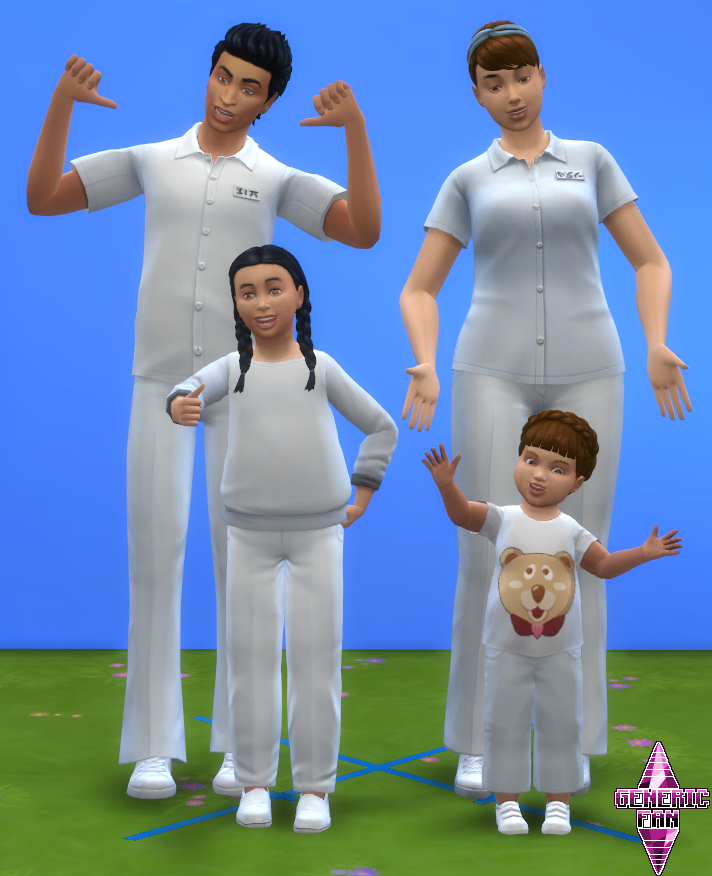TS4 Poses — Big Family Photos | Sims 4 Pose Pack