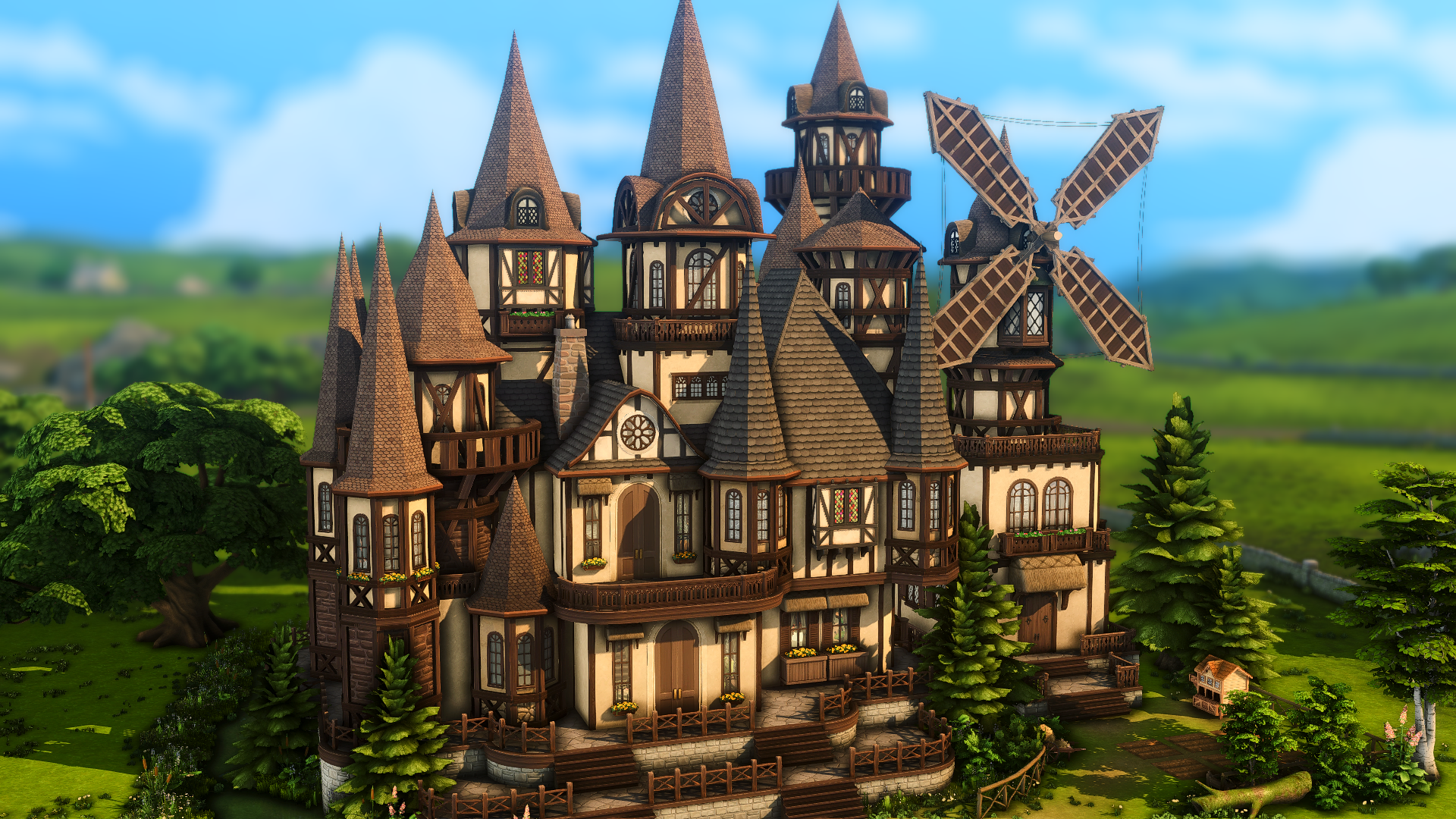 New Medieval Castle KIT? 🏰 Sims 4 