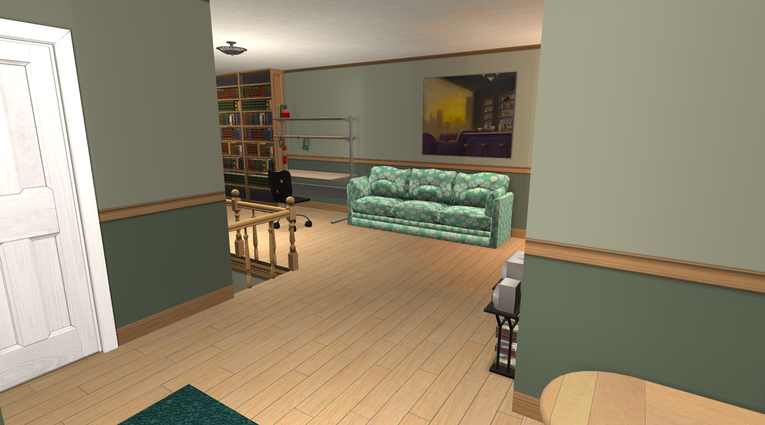 Mod The Sims Midtown Duplex (No CC)