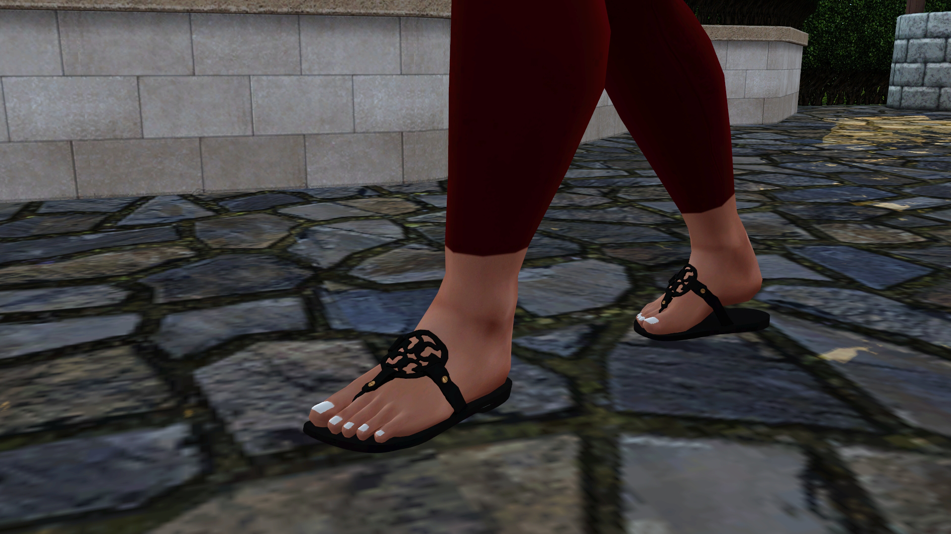 Mod The Sims - Tory Burch Miller Sandals