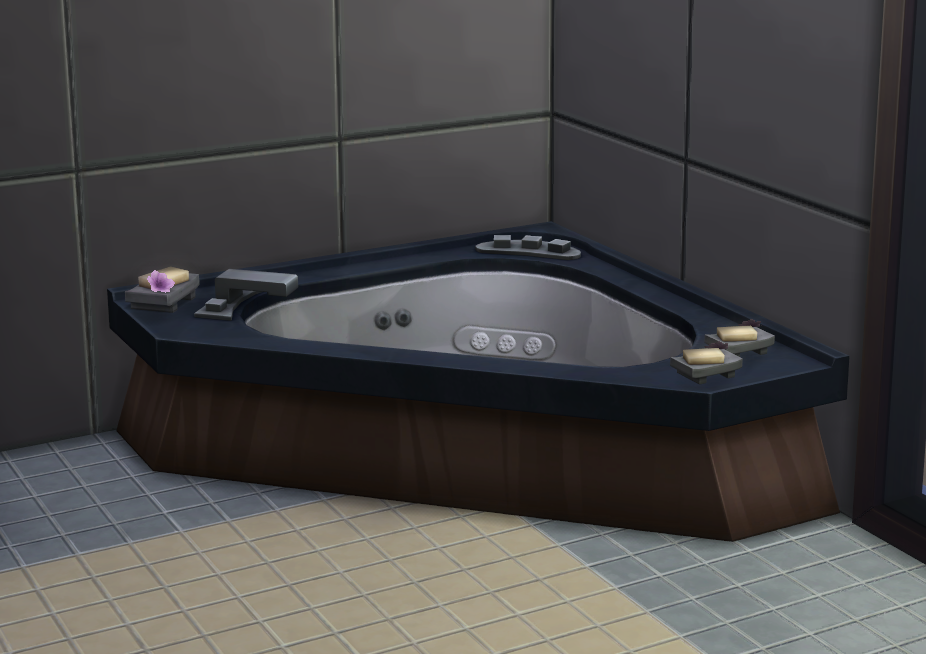 Mod The Sims Slotted Items Bathtubs - How To Put A Big Tub In Small Bathroom Sims 4 Cc