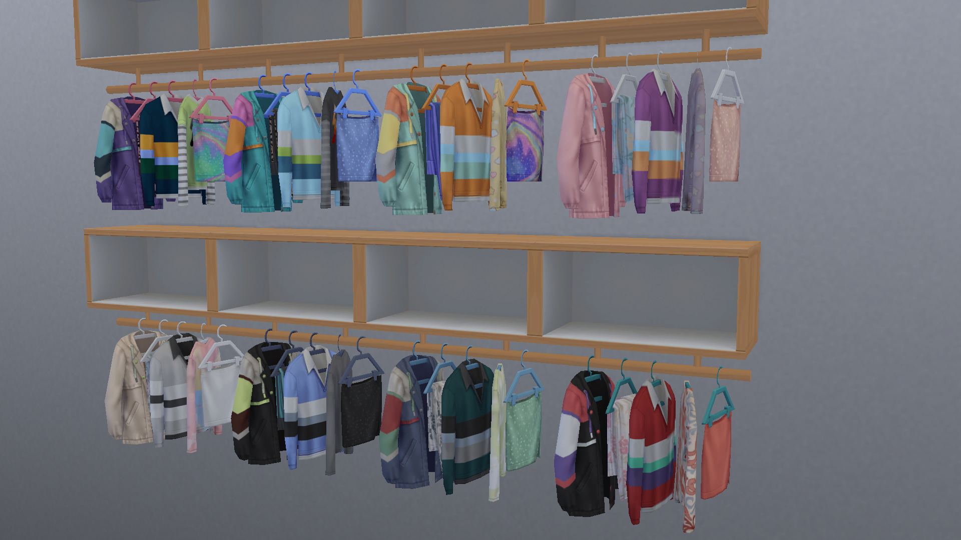 Mod The Sims - High School Years Hanging Clothes Bug Fix