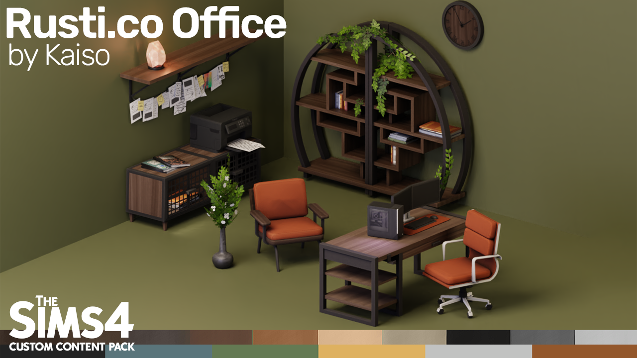 Mod The Sims - Rusti.co Office