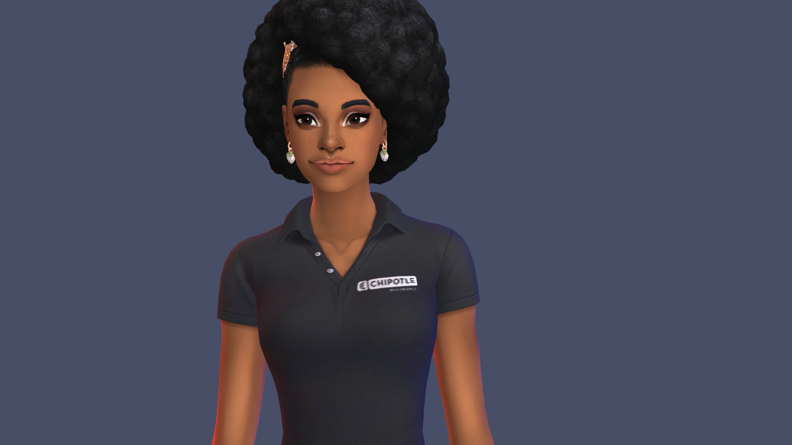 Mod The Sims Chipotle Uniform + Hat