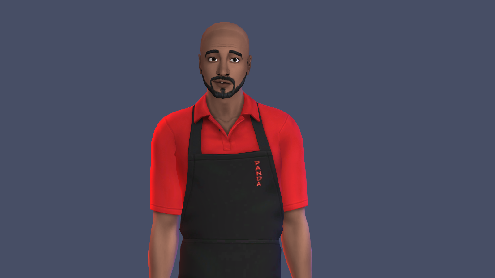 Mod The Sims Panda Express Uniform + Hat