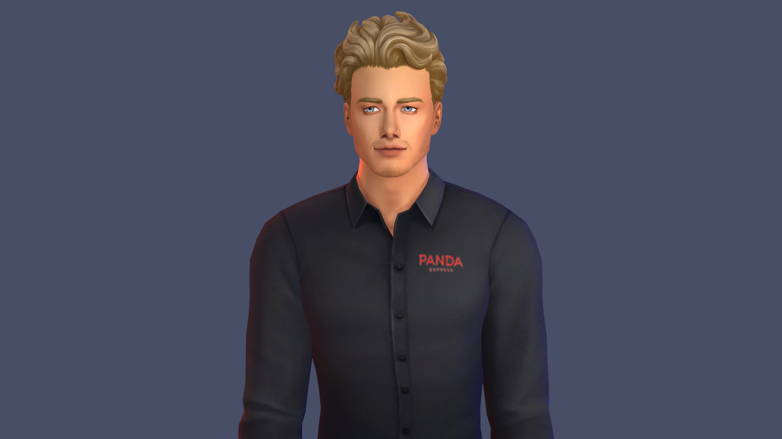 Mod The Sims Panda Express Uniform + Hat