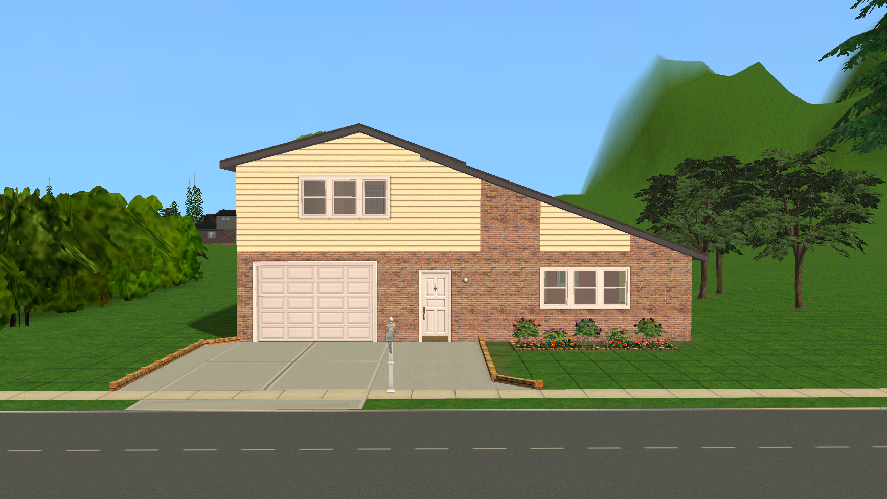 Mod The Sims 60s Canadian Split Level House