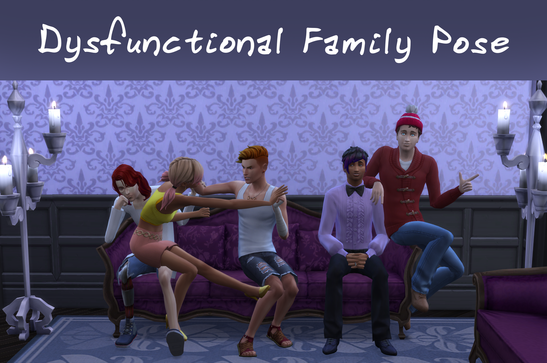 30 Must-Have Family Poses For The Sims 4