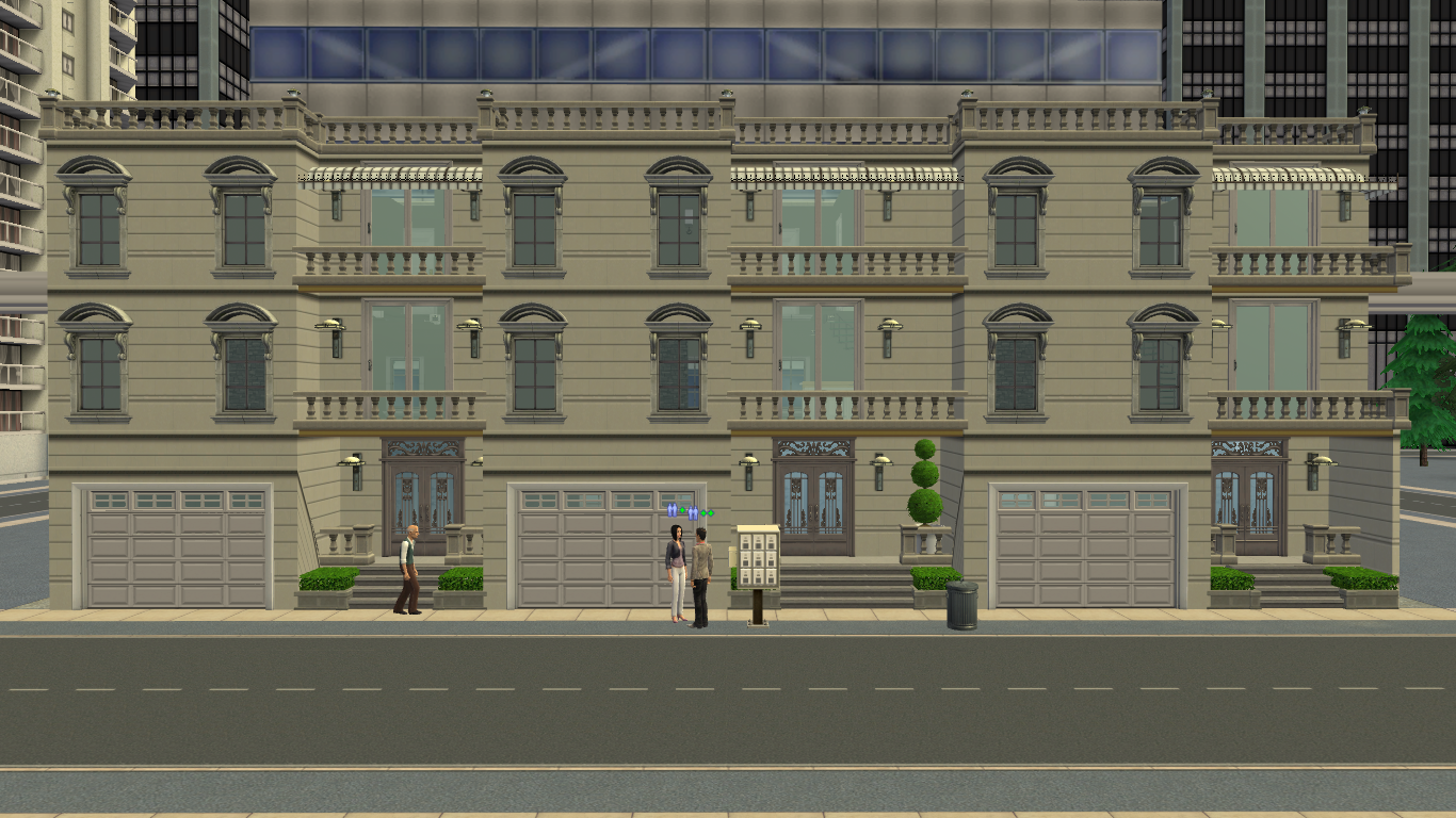 Mod The Sims Central District Apartments (CC free/No CC)
