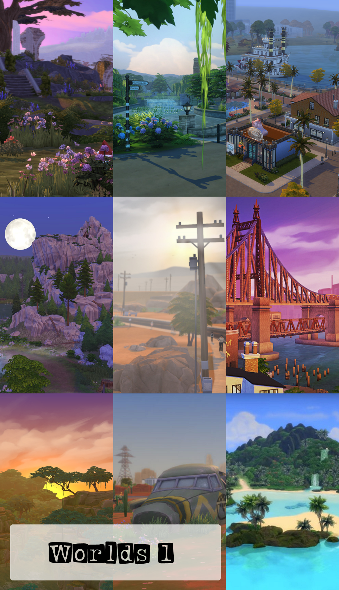 Mod The Sims - Phone Background Override (World-Themed)
