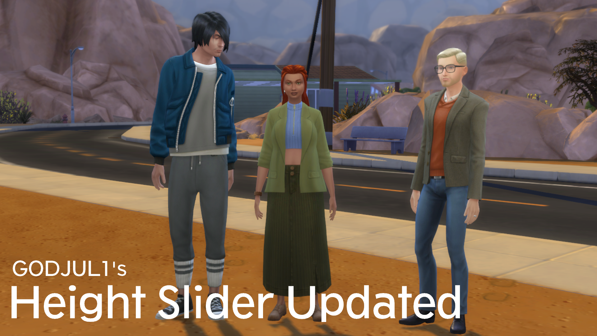 Mod The Sims - GODJUL1's Height Slider Updated