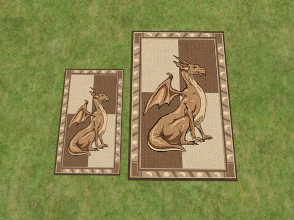 Mod The Sims Bigger Fantasy Rugs