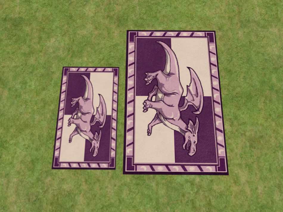 Mod The Sims Bigger Fantasy Rugs