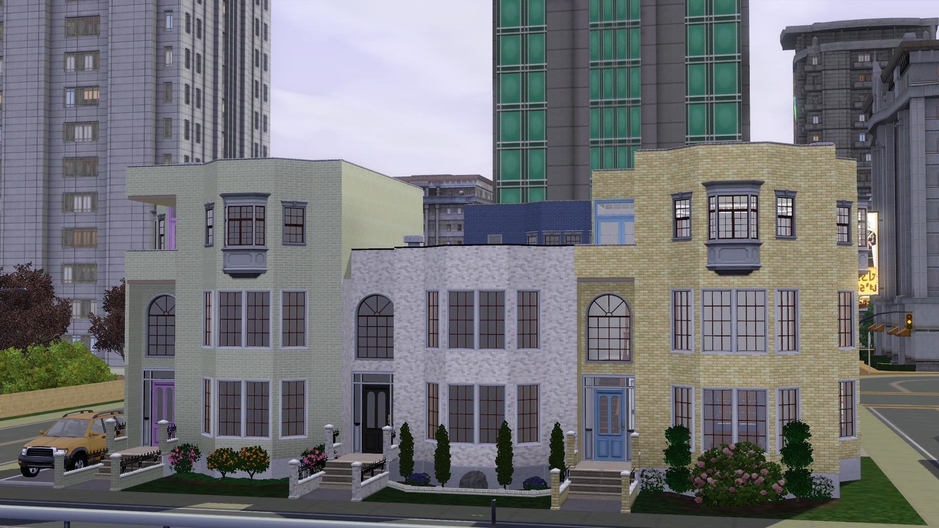 Mod The Sims Bayshore Heights Townhomes! 3 Townhomes to choose from!