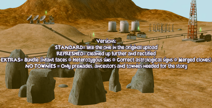 Mod The Sims Clean Purist Strangetown (Dorsal Axe #39 s)   More Fixes