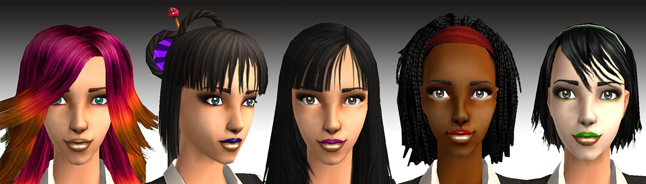 Sims 4 Goth Cc Maxis Match Gaby Serra