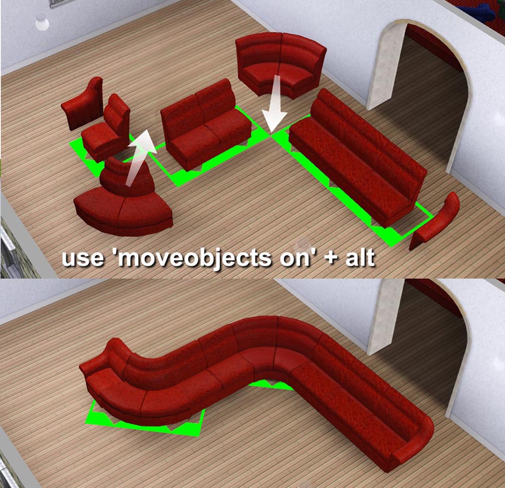 cock education Wrongdoing Mod The Sims - Modular Sofa
