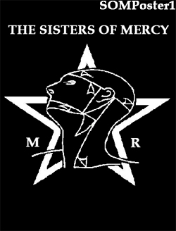 Mod The Sims - Sisters of Mercy Posters - Set of 3 - Goth Rock