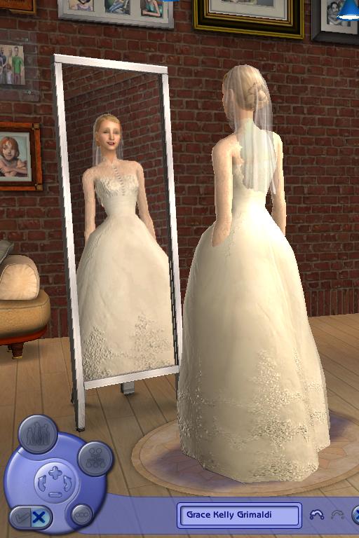 Mod The Sims - UPDATED 05.21.09 - Grace Kelly's Wedding Dress