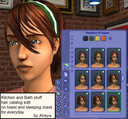 Bob with braids Hairstyle 122 - The Sims 3 Catalog
