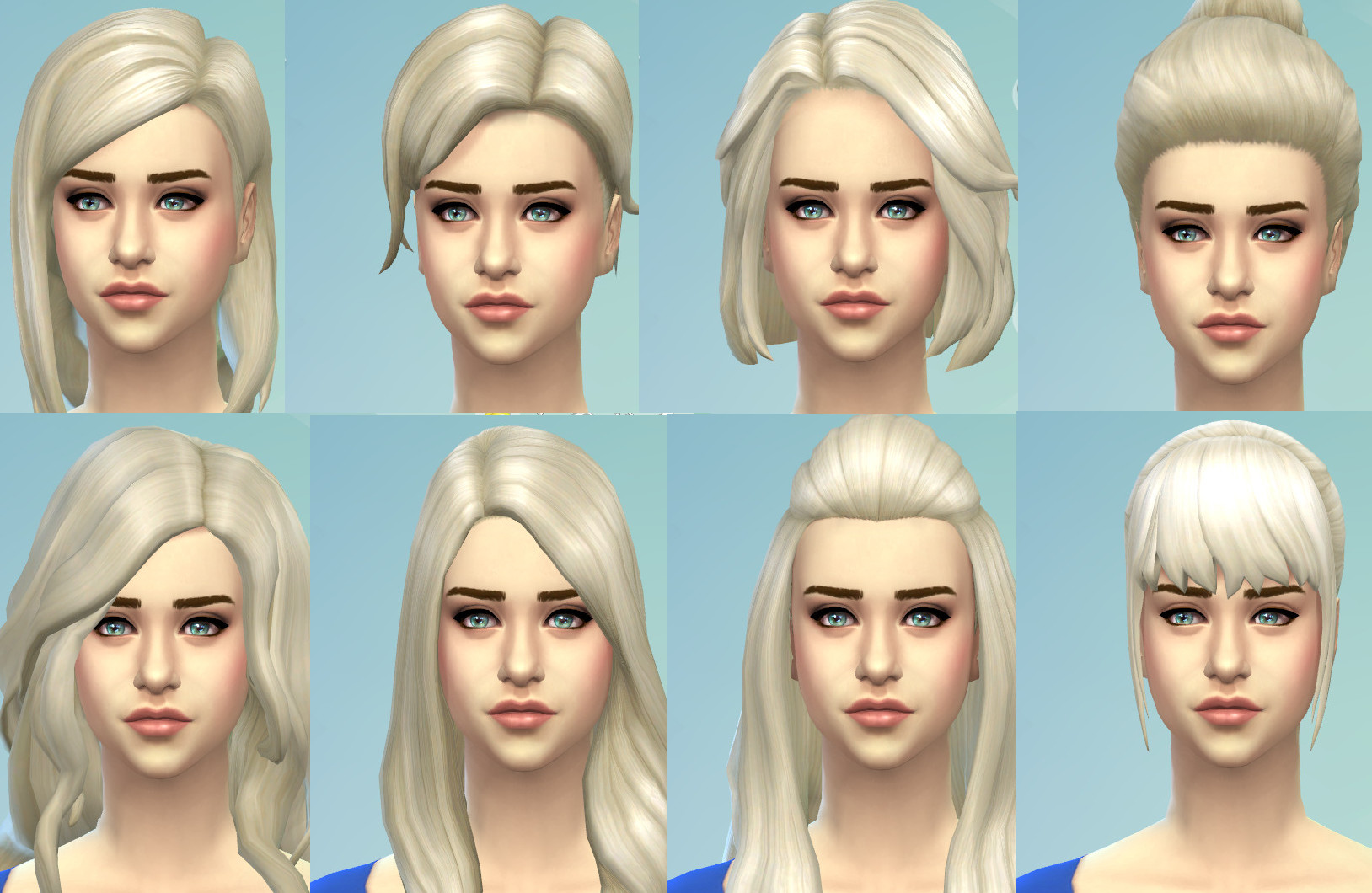 Sims 4 Female Hairstyles