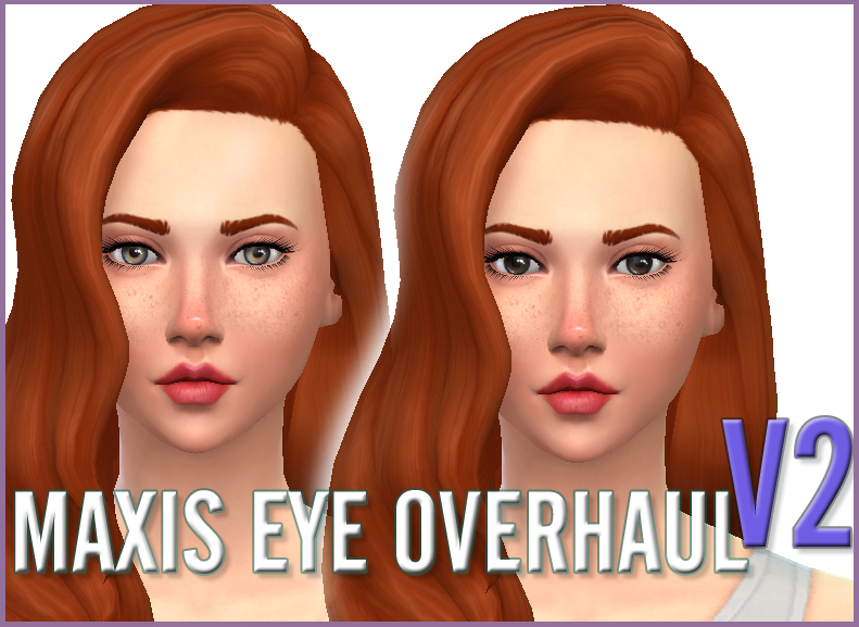 Mod The Sims Maxis Eyes Overhaul Default Replacements Versions