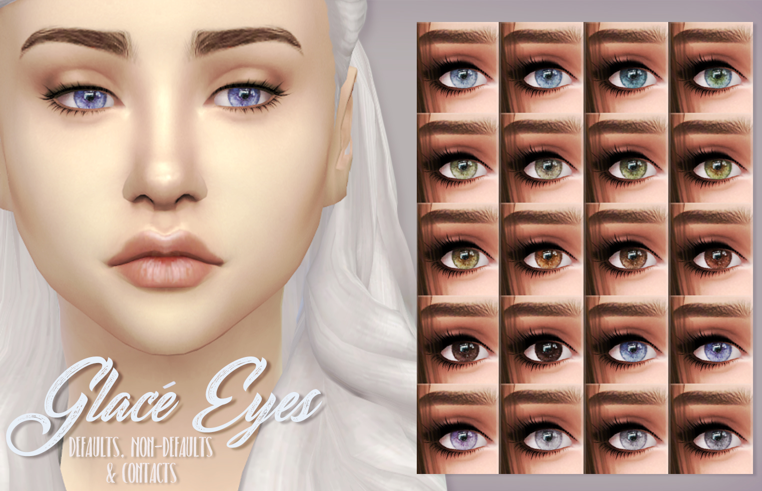 Sims 4 Custom Eyes