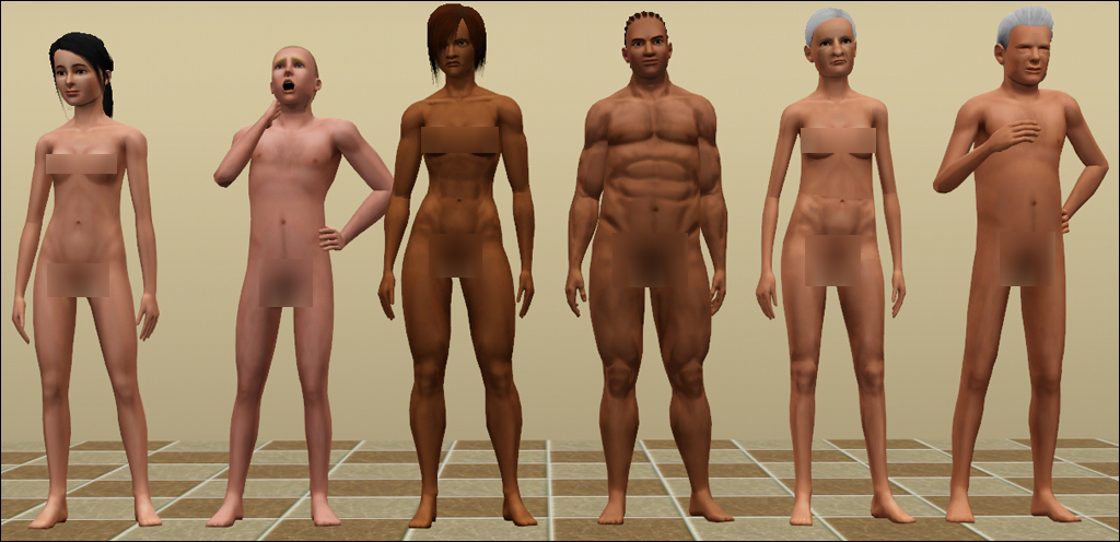Sims nudes the Realistic nude