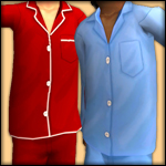 Mod The Sims - Torches at Midnight: Silky Pyjamas for Kids and Toddlers