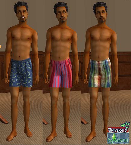 Mod The Sims - boxers and briefs for male student