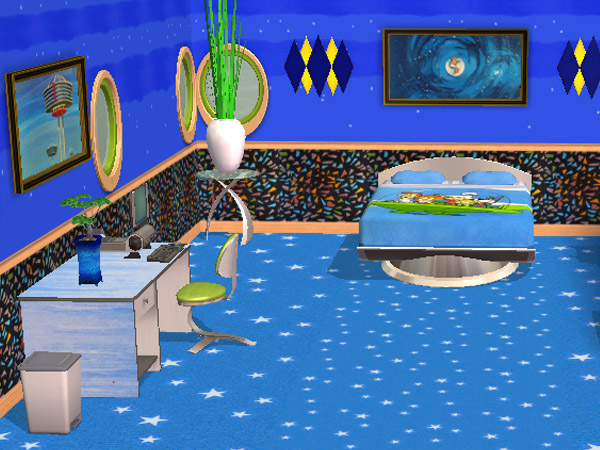 Mod The Sims - The Jetsons themed bedroom