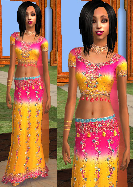 Mod The Sims Indian Dress 