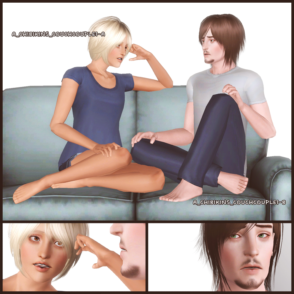 MaryGelal — Poses “Dont cry” for Sims 4(4 couple poses) You...