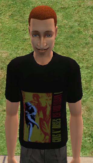 Mod The Sims - Guns n Roses T-Shirts