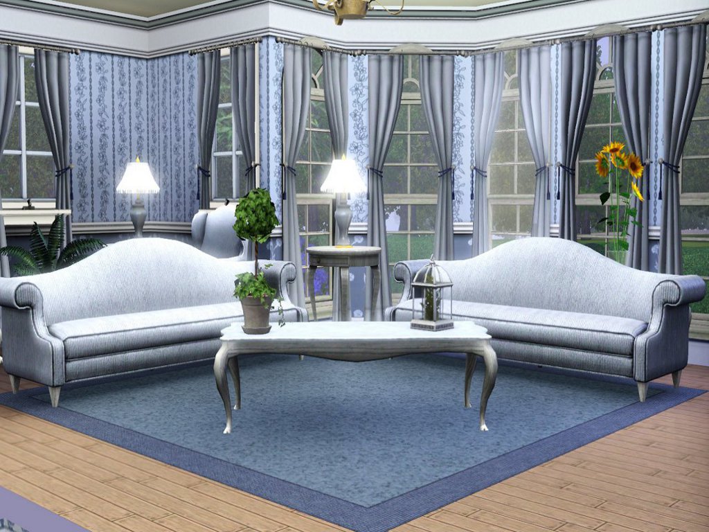 Mod The Sims - Blueberry Victorian - Base Game NO Custom Content