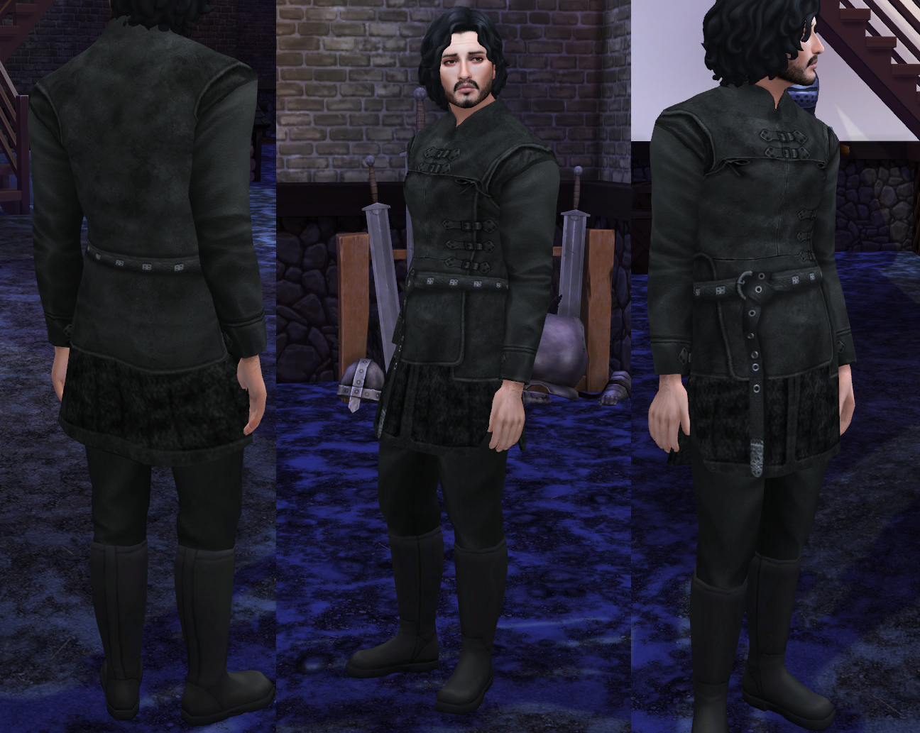 Mod The Sims - Game of Thrones Sword In The Darkness Jon Snow Nights ...