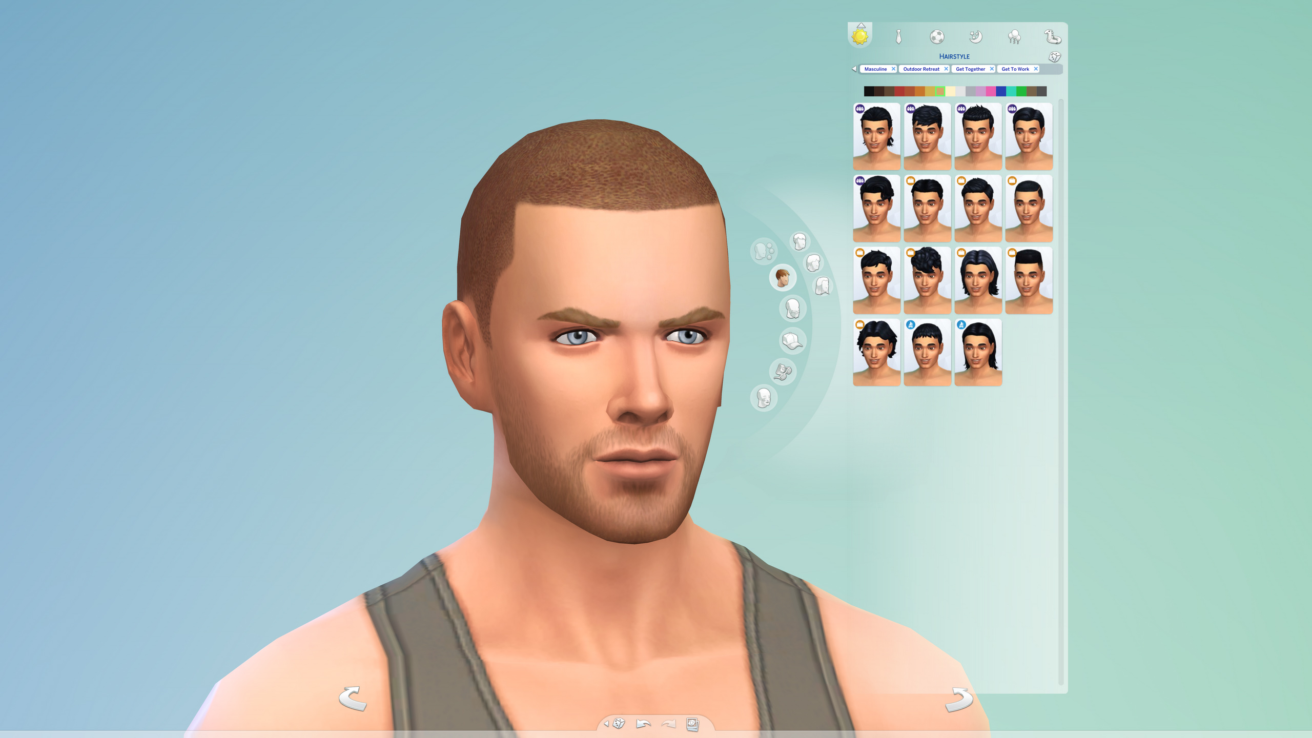 Mod The Sims - More Columns in CAS v1.9.1 for Legacy Edition