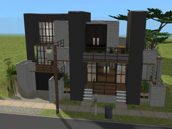 Contoh Desain Rumah Mewah Sims 3 Cahaya Rumahku Minimalis House