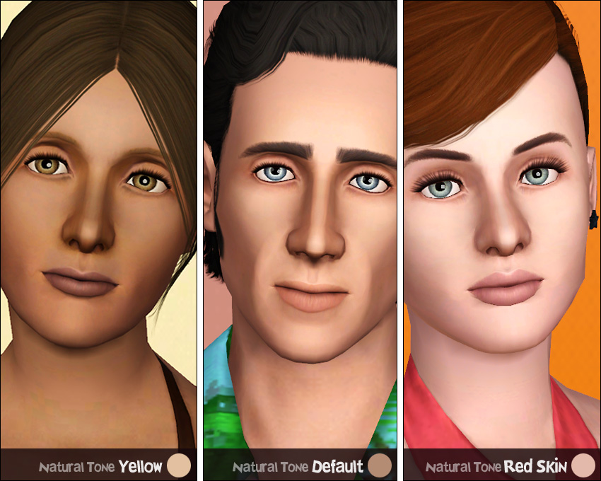 the sims 3 skin mods