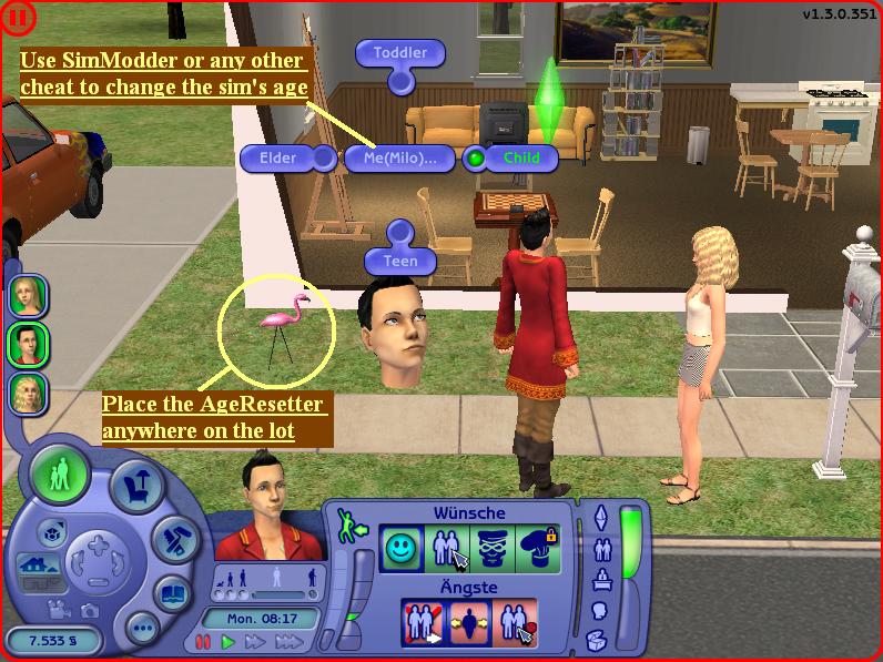Mod The Sims - Age Duration Resetter