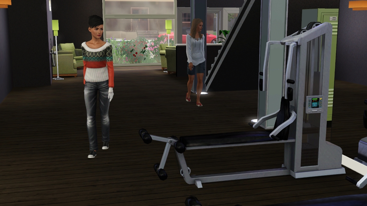 Mod The Sims - Fitnes 4 U! Community Gymnasium
