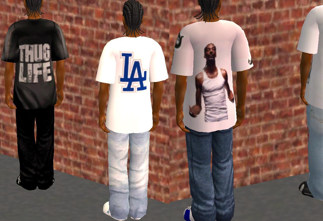 Mod The Sims Updated Adult Hiphop Clothing Pack