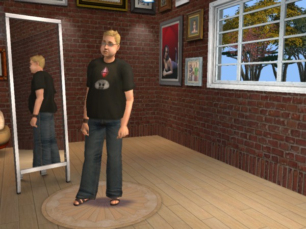 Mod The Sims - Fox's Fat Teen Everyday mesh extra!