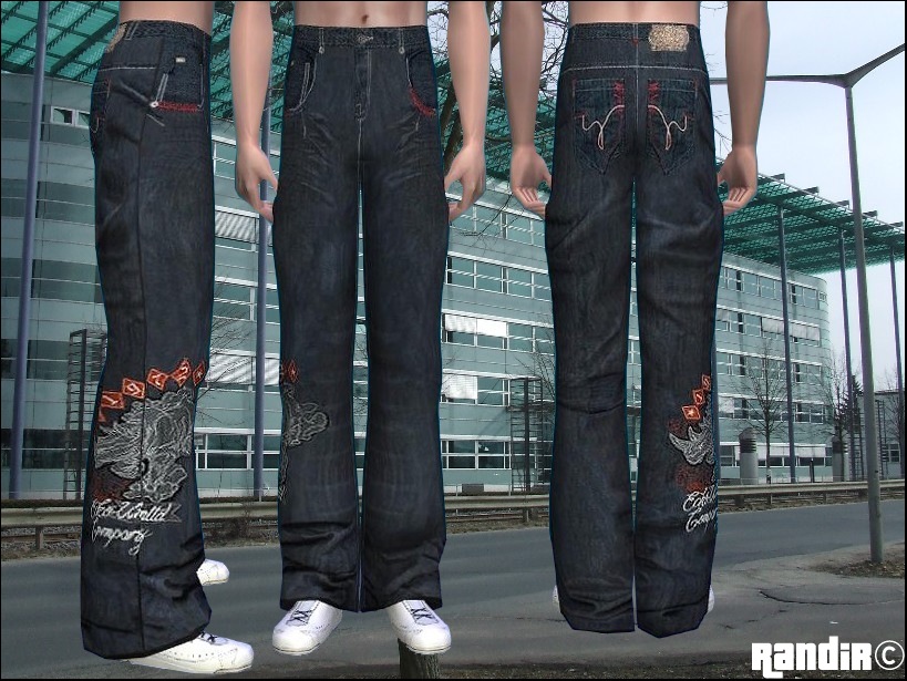 Buy Ruiatoo Men's Boy Baggy Loose Fit Hip Hop Black Denim Long Casual Pants  Jeans 36 at Amazon.in