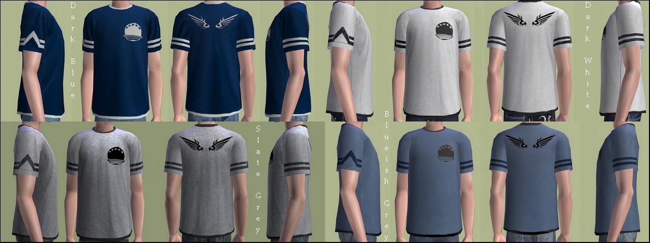 Mod The Sims - Rise of freedom - 20 jersey shirts for guys