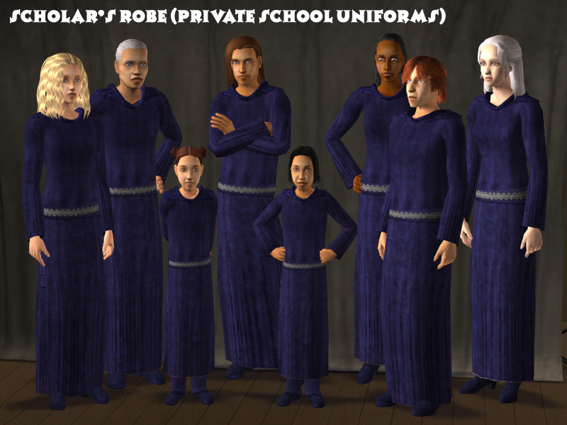 Mod The Sims Medieval NPC Replacements Private School & University